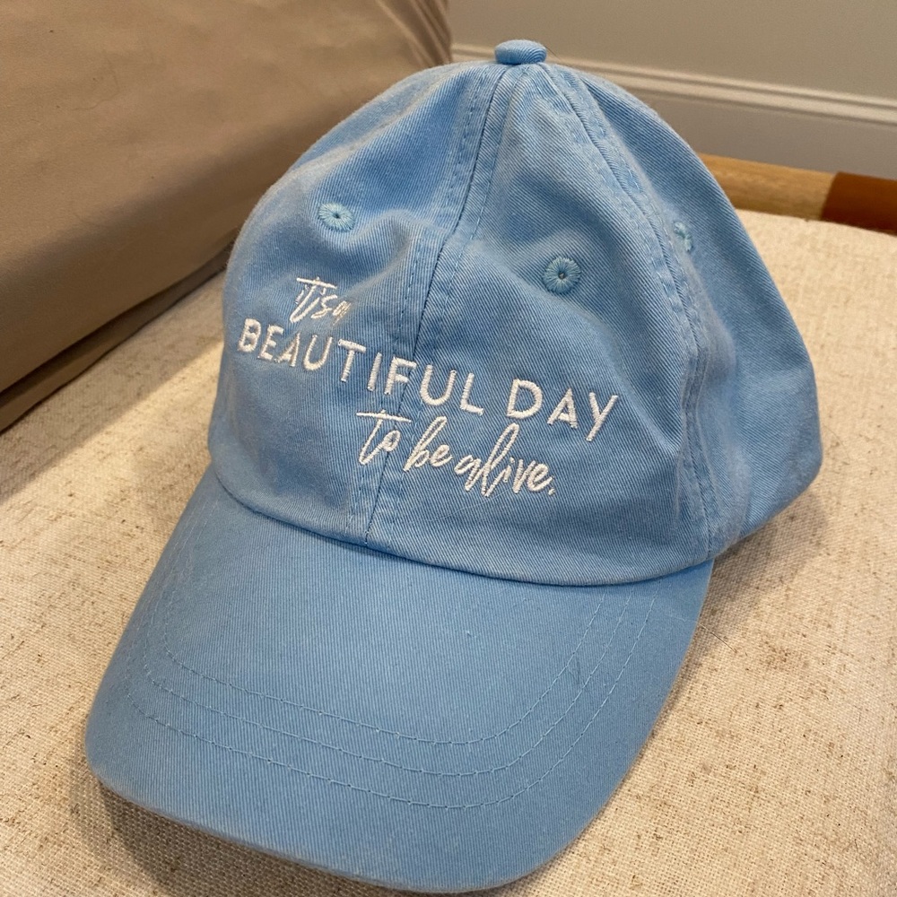 WHITNEY SIMMONS “it’s a beautiful day to be alive” dad hat